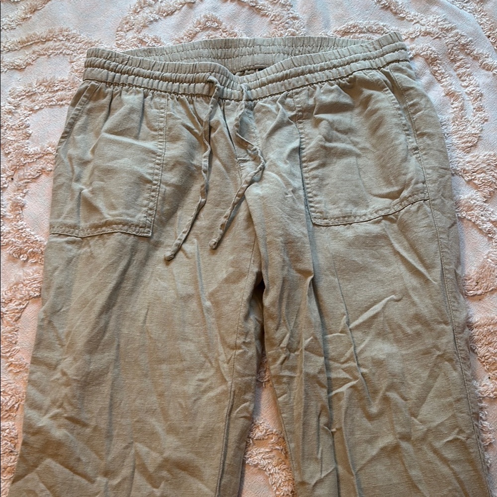 Old Navy Women's Olive Drawstring Joggers